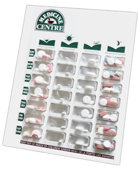 Prescription Packaging Blister Bubble Pack