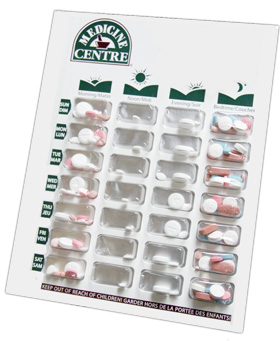 Medicine blister shop packs