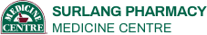 Surlang Pharmacy.Logo
