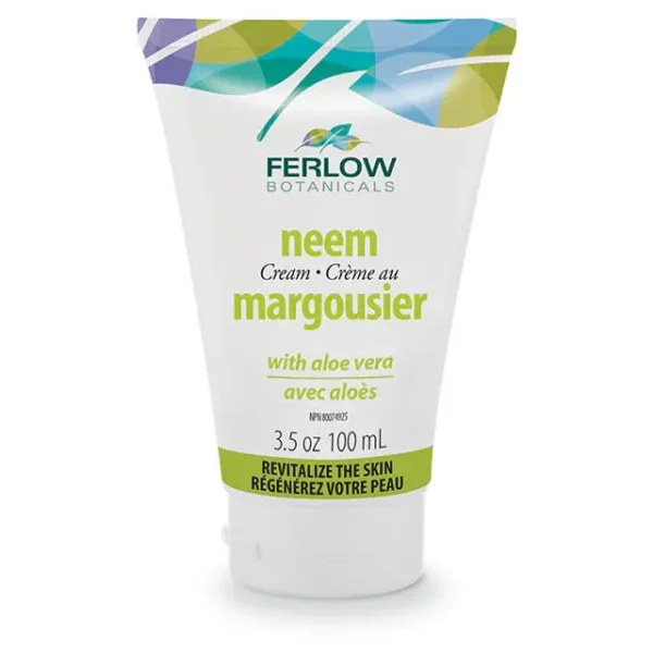 Ferlow Botanicals neem cream with aloe vera tube