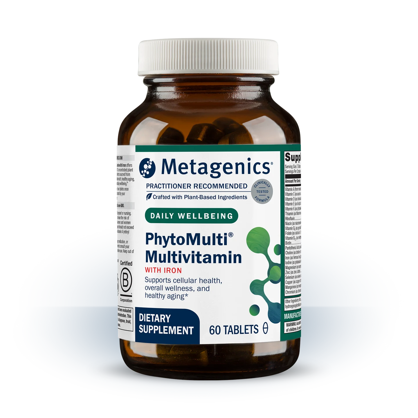 PhytoMulti Multivitamin with Iron